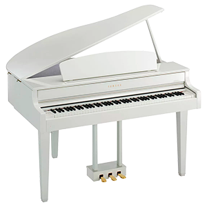 Аренда Белого Цифрового Рояля Yamaha CLP-565GP