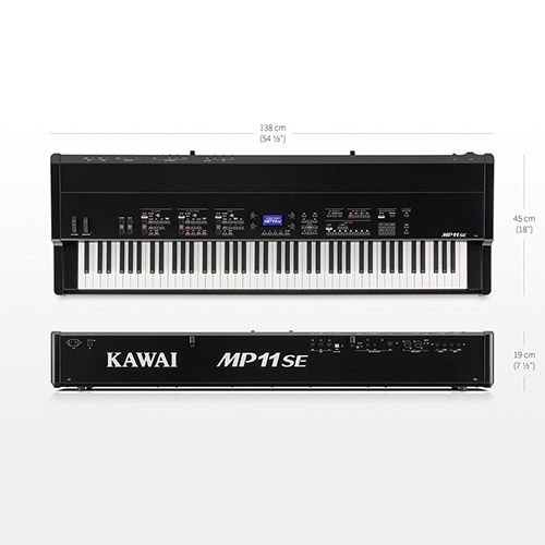 Kawai MP11SE Dimensions
